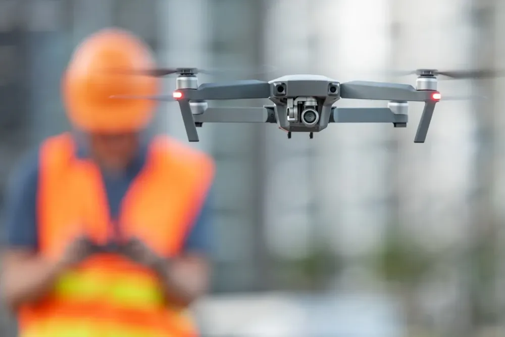Inspection par drone à Modave
